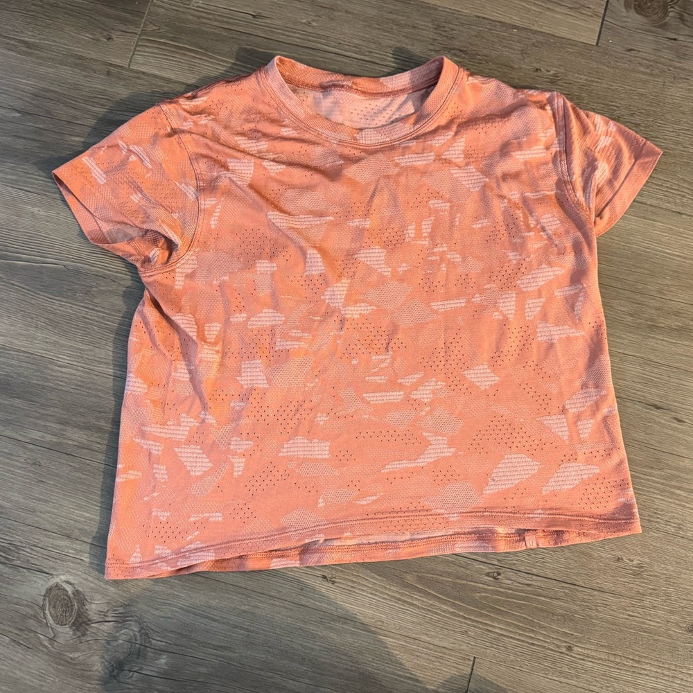 Lululemon High Neck Running and Training T-Shirt